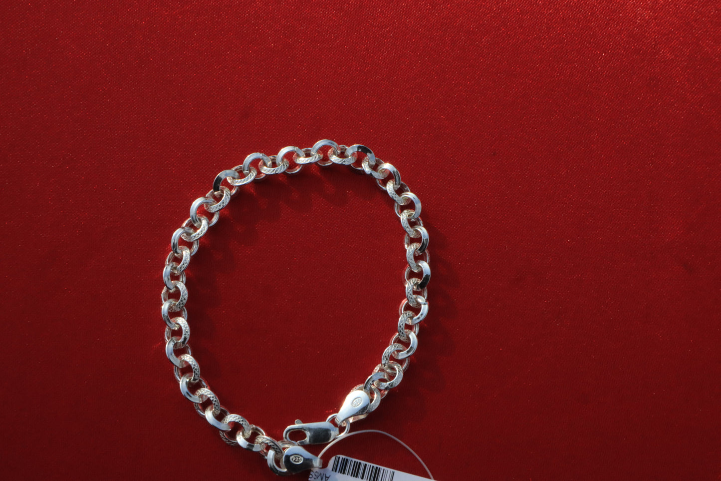 925 Cluster of Circles Silver Bracelet