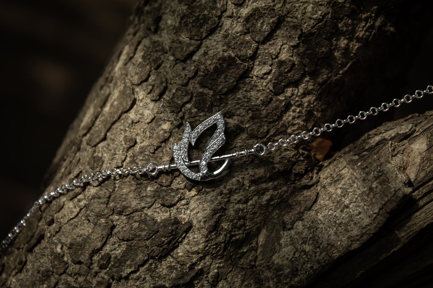 925 Sterling Silver Rakhi Krishna Flute Rakhi