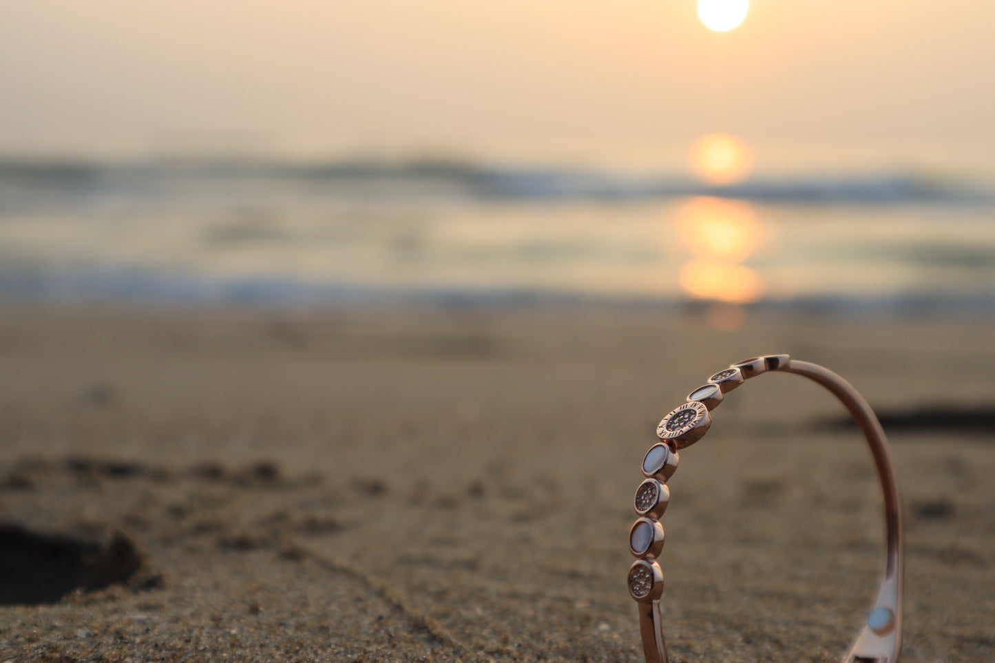 MOP Cuff Pearl Stone Bracelet