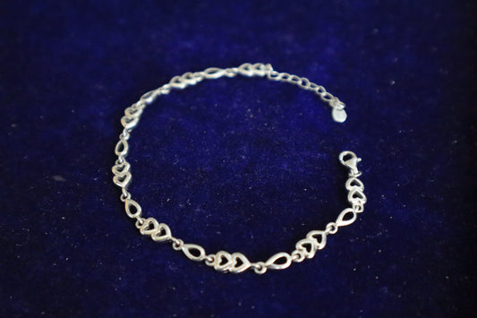 Little Hearts Silver Bracelet