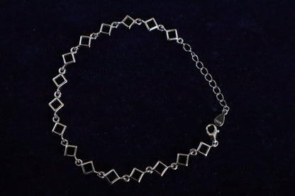 925 Sterling Silver Kites Design Bracelet- A Whimsical Touch of Elegance