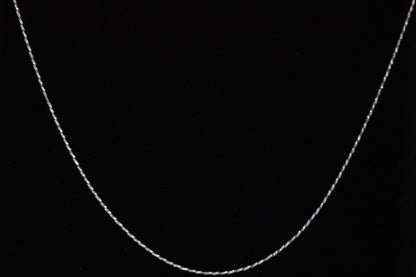 Elegant Silver Spiral Chain - Zubee Silver