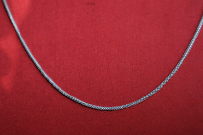925 Sterling Silver Spreaded Snake Chain - Zubee Silver