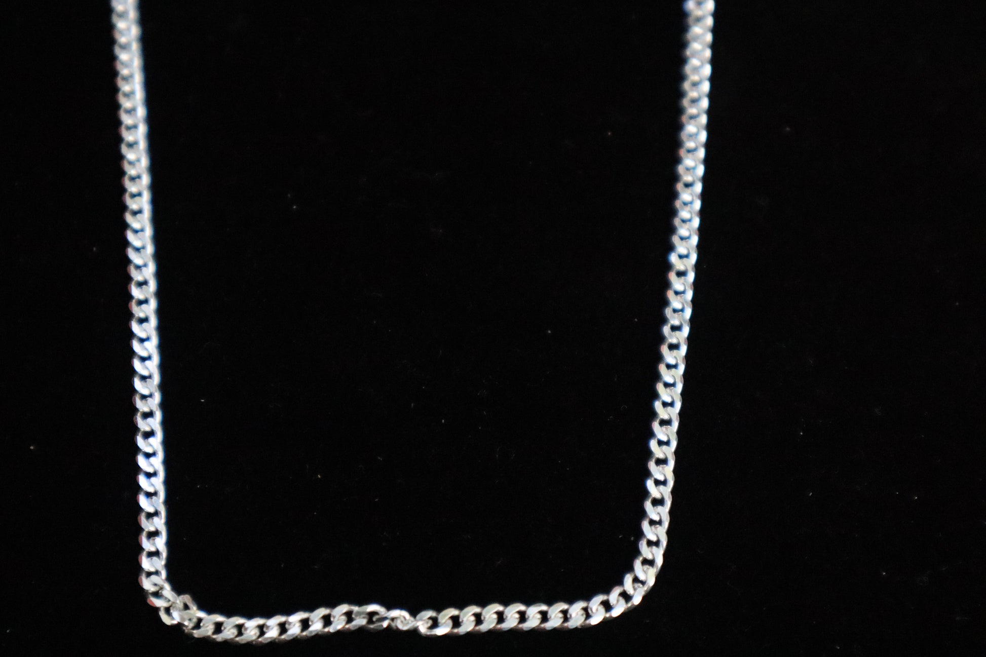 925 Sterling Silver Curb Chain for Men - Zubee Silver