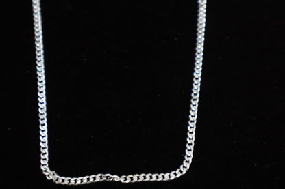 925 Sterling Silver Curb Chain for Men - Zubee Silver