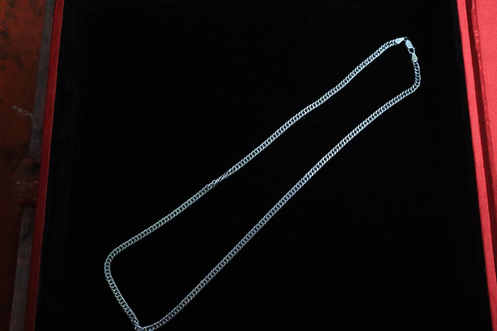 Sterling Silver 3D Curb Chain