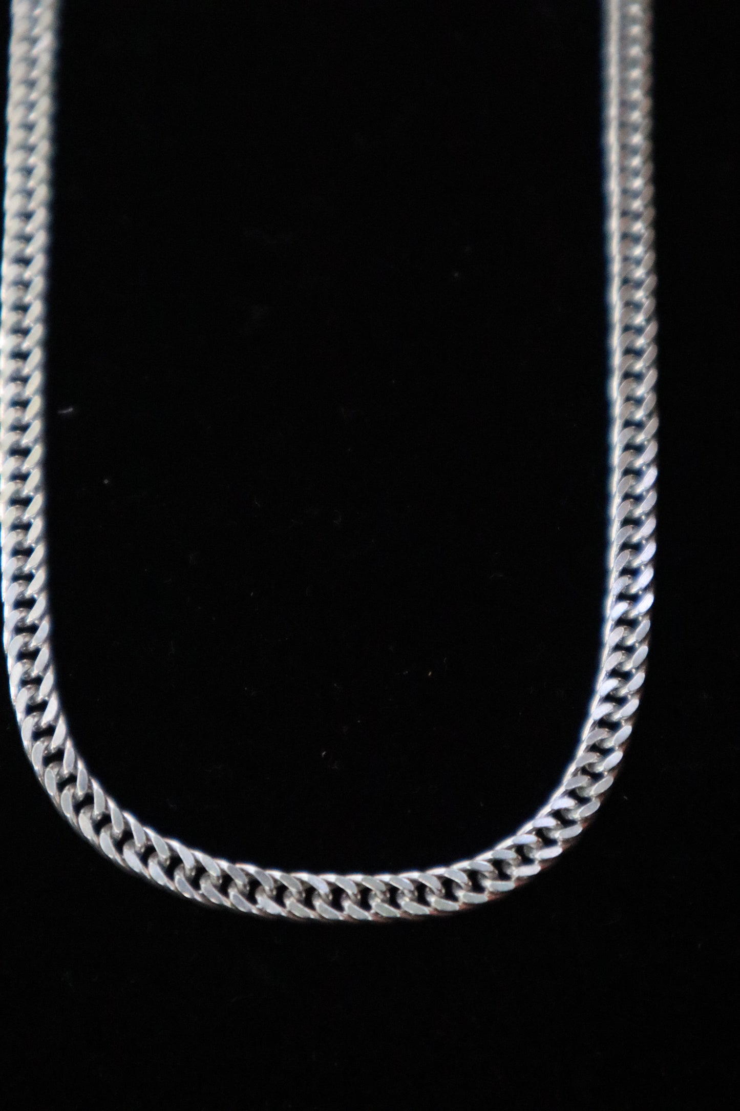 Silver 3D Curb Chain - Zubee Silver