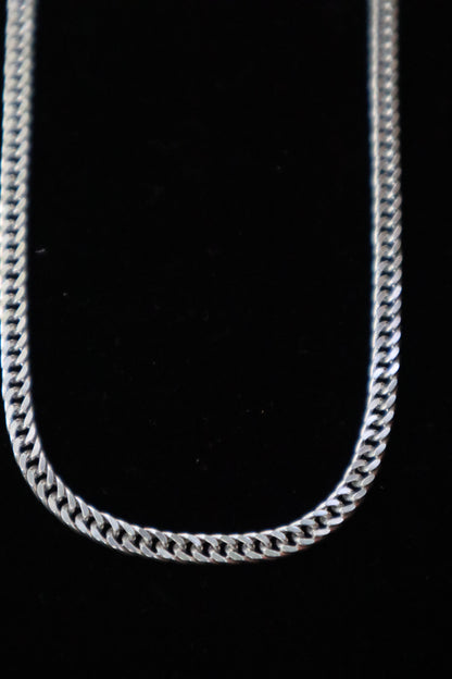 Silver 3D Curb Chain - Zubee Silver