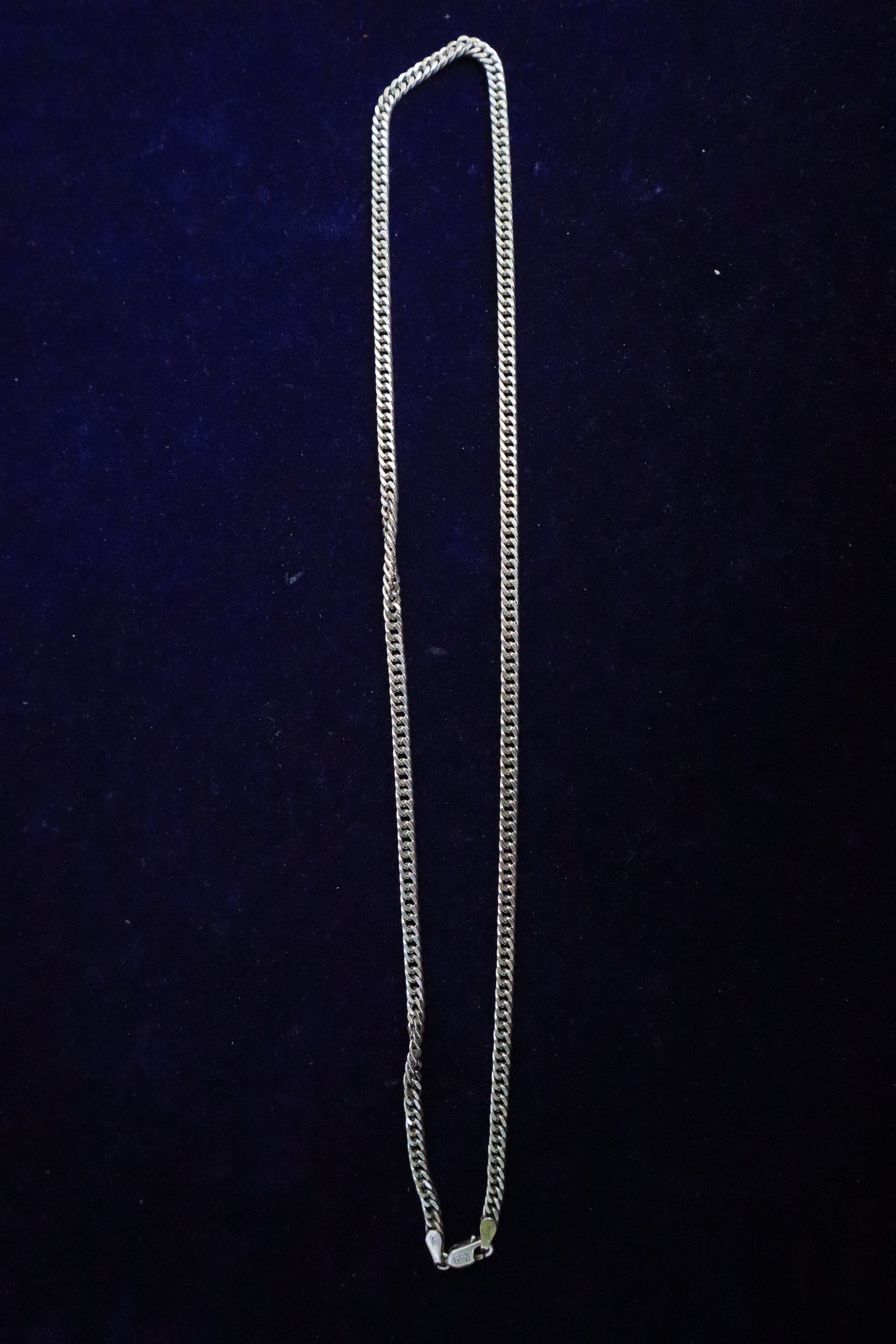 3D Curb Chain for Boys - Zubee Silver