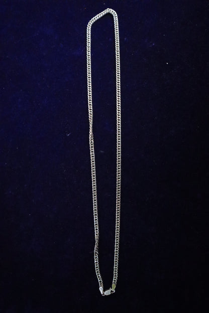 3D Curb Chain for Boys - Zubee Silver