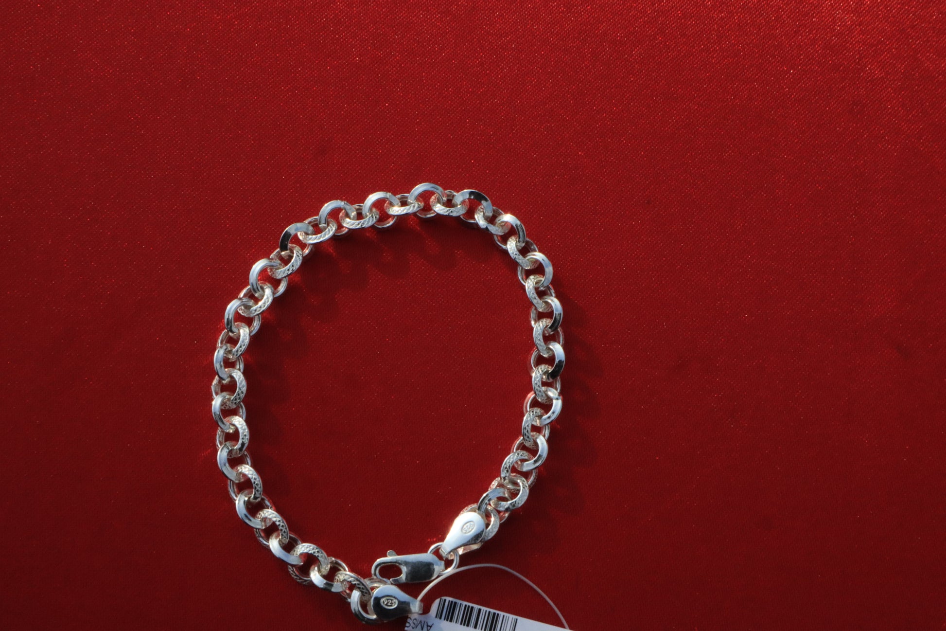 925 Cluster of Circles Silver Bracelet