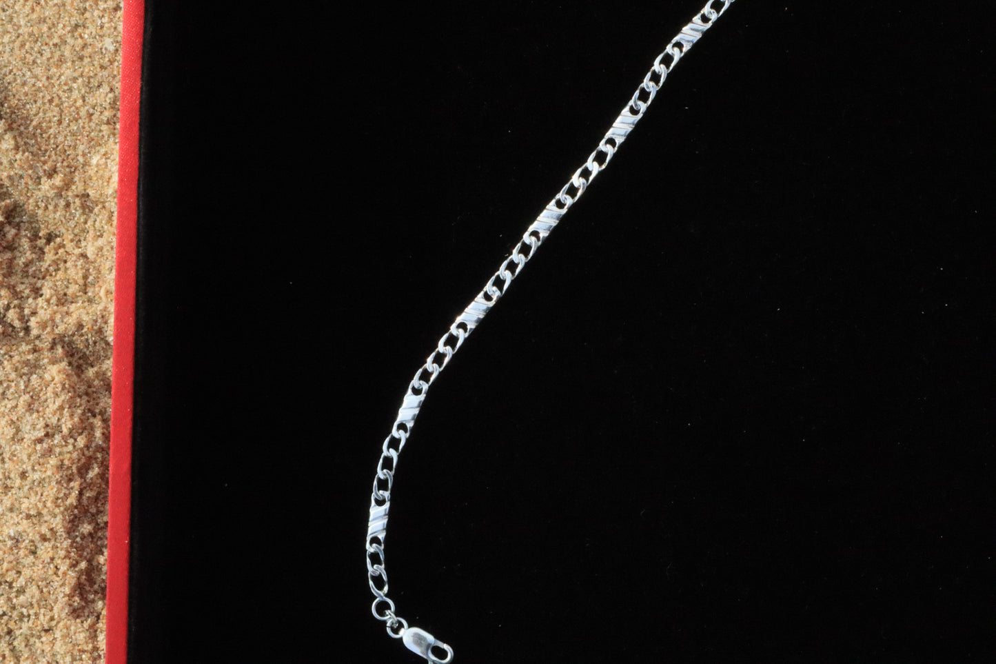 Sterling Silver Curb Bracelet