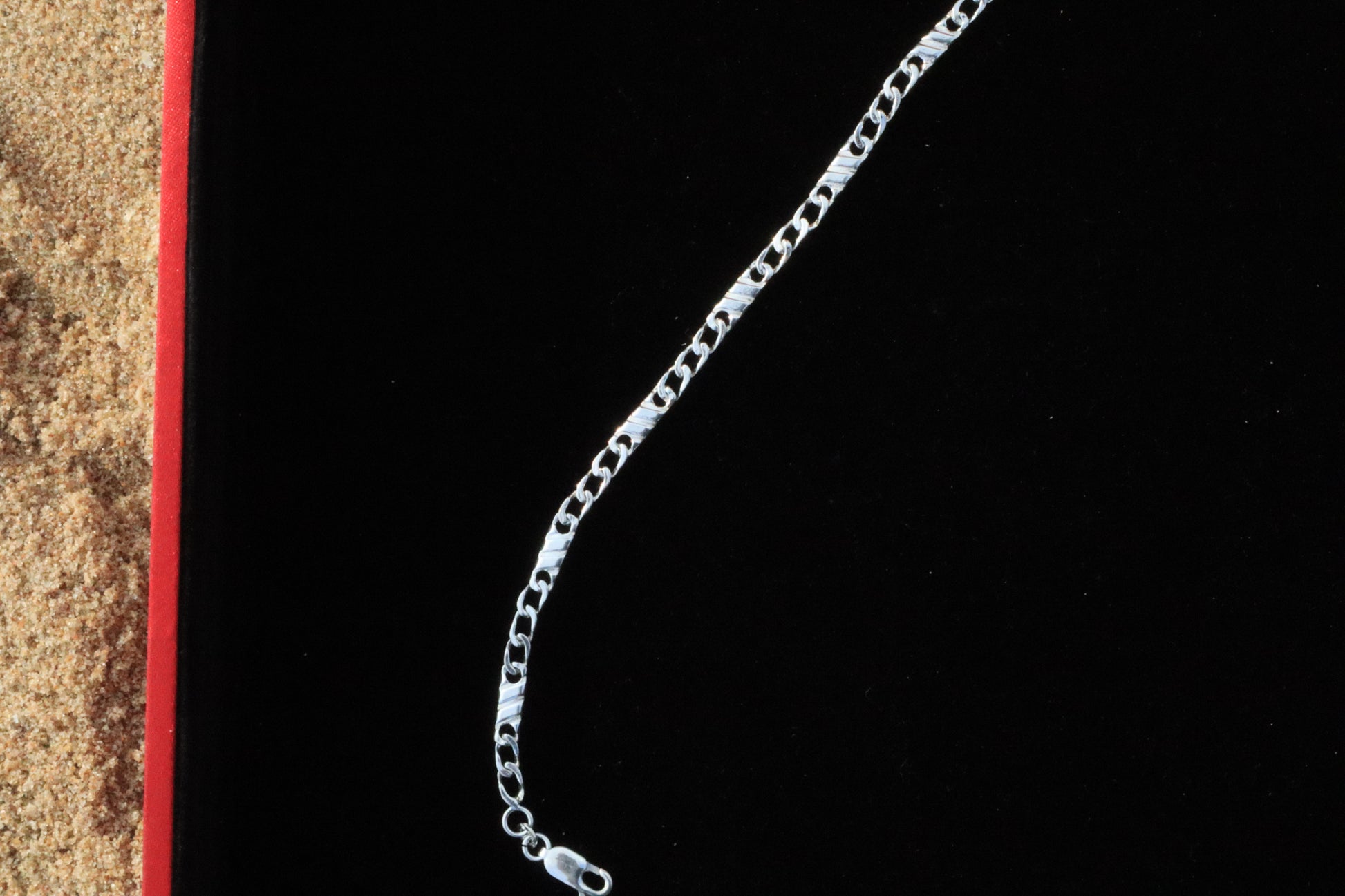 Sterling Silver Curb Bracelet