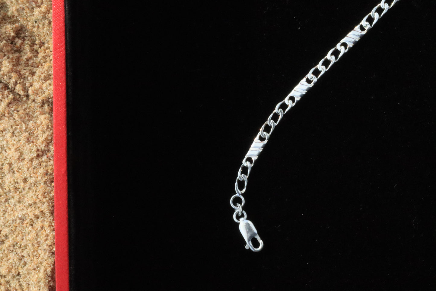 925 Silver Curb Bracelet