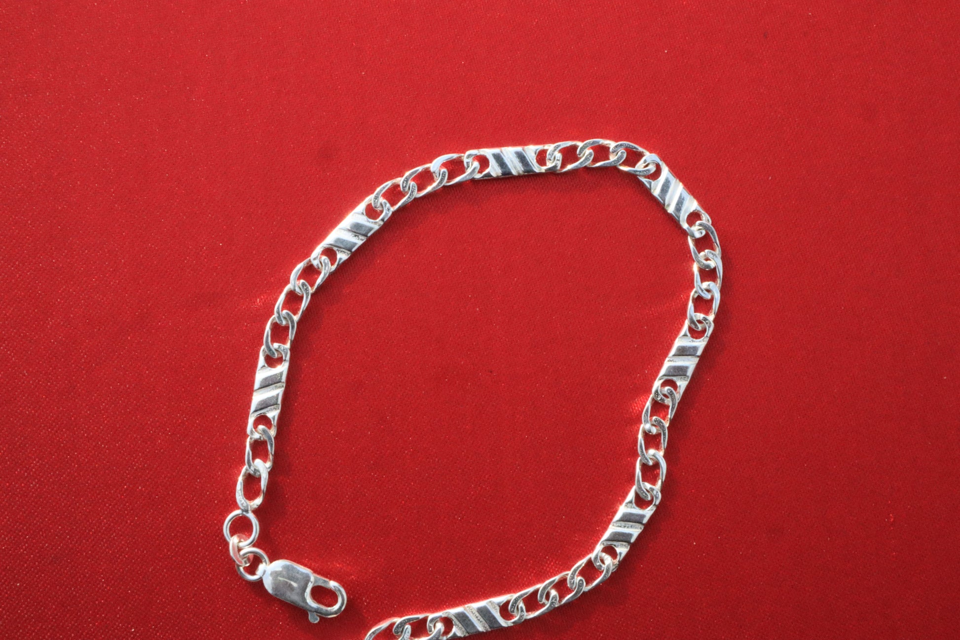 925 Sterling Silver Curb Bracelet - Zubee Silver