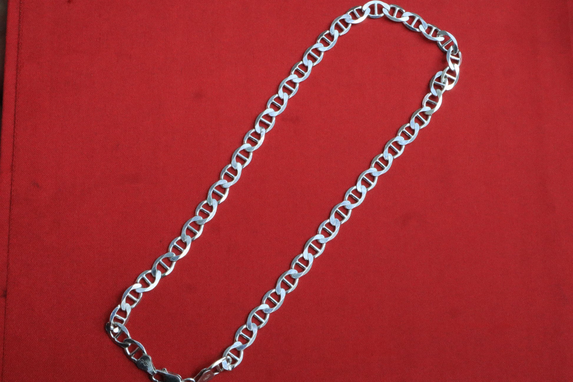 925 Silver Curb Chain for Men