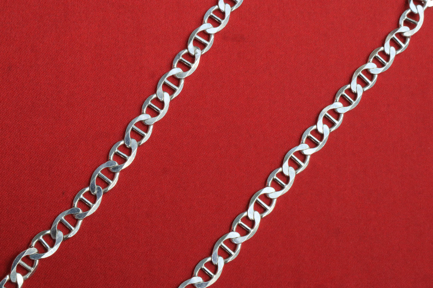 Sterling Silver Curb Chain for Boys