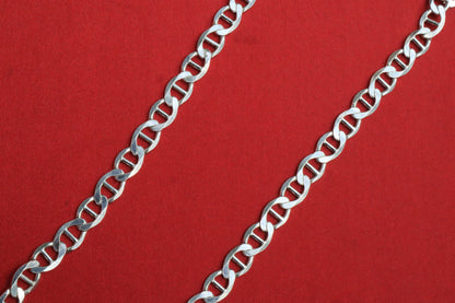 Sterling Silver Curb Chain for Boys