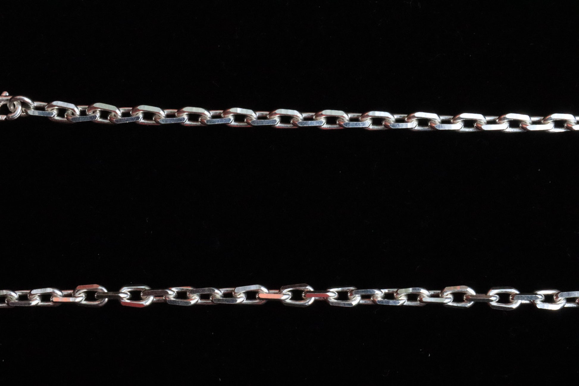 Stylish Silver Co ovals Chain for Men