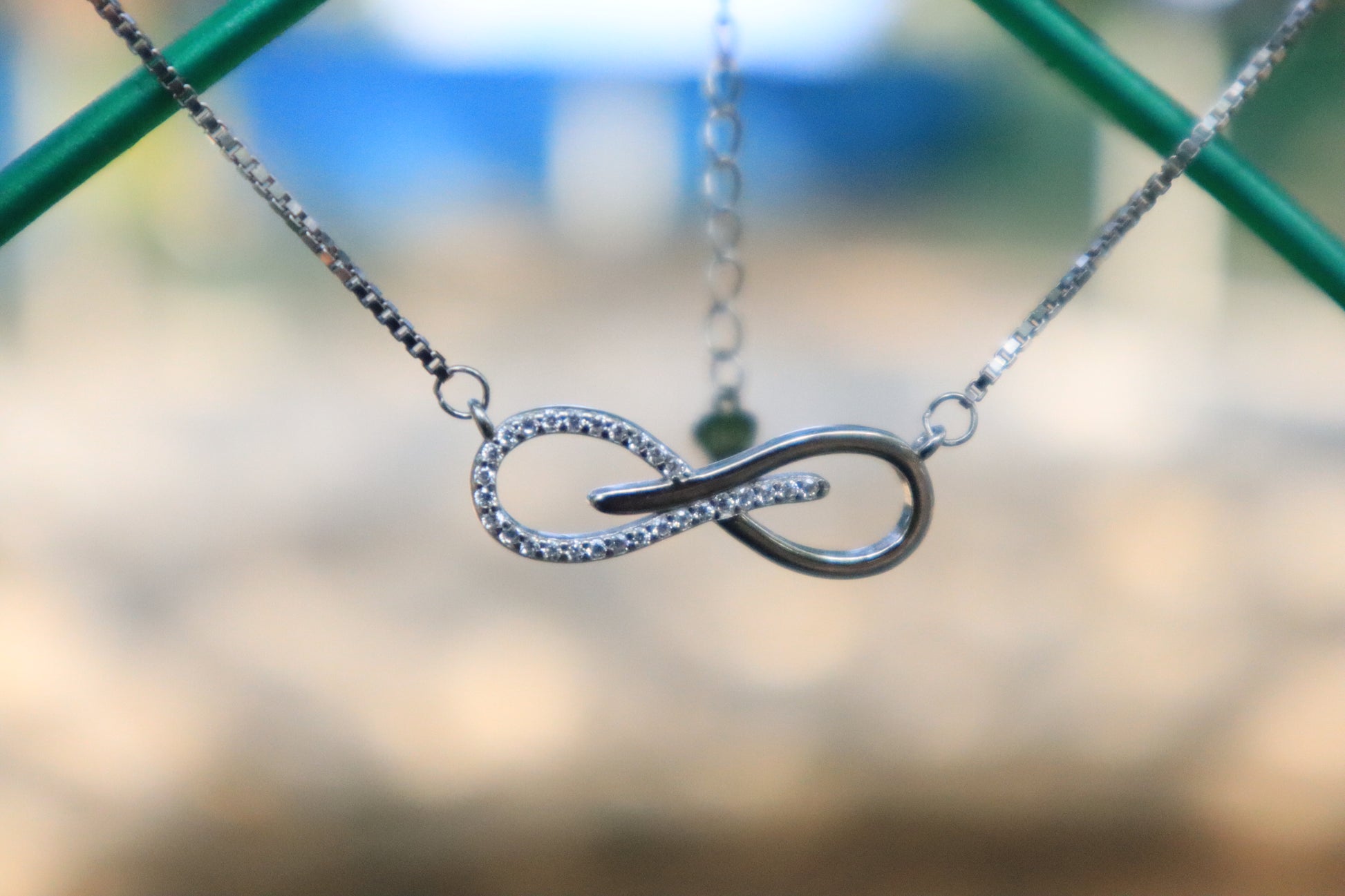 925 Sterling Silver Infinity Chain - Zubee Silver