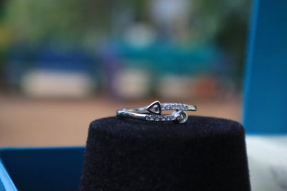 925 Sterling Silver Arrow Ring