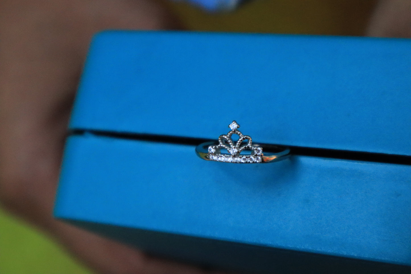 Sterling Silver Crown Ring - Zubee Silver