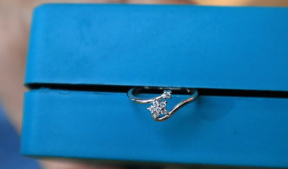 925 Silver Star Ring