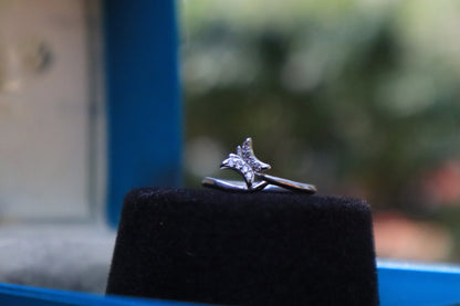925 Silver Butterfly Ring - Zubee Silver