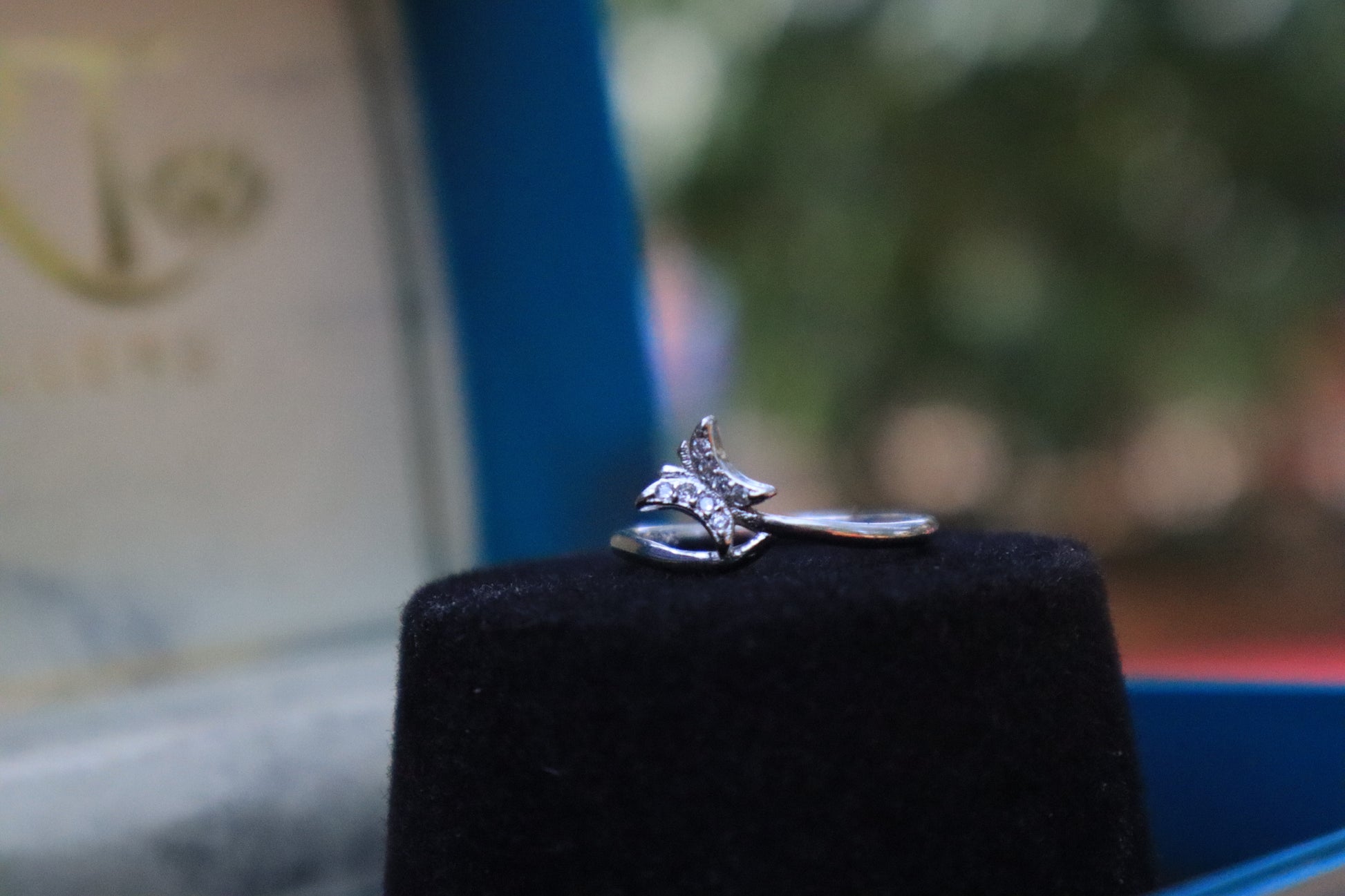 Elegant Silver Butterfly Ring - Zubee Silver