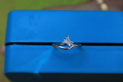 Sterling Silver Butterfly Ring - Zubee Silver