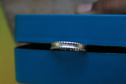 Bottle Neck Design Silver Ring 