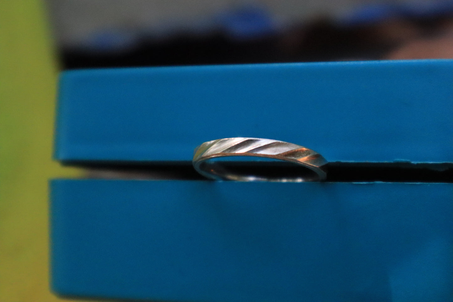 Sterling Silver Cross Cut RIng