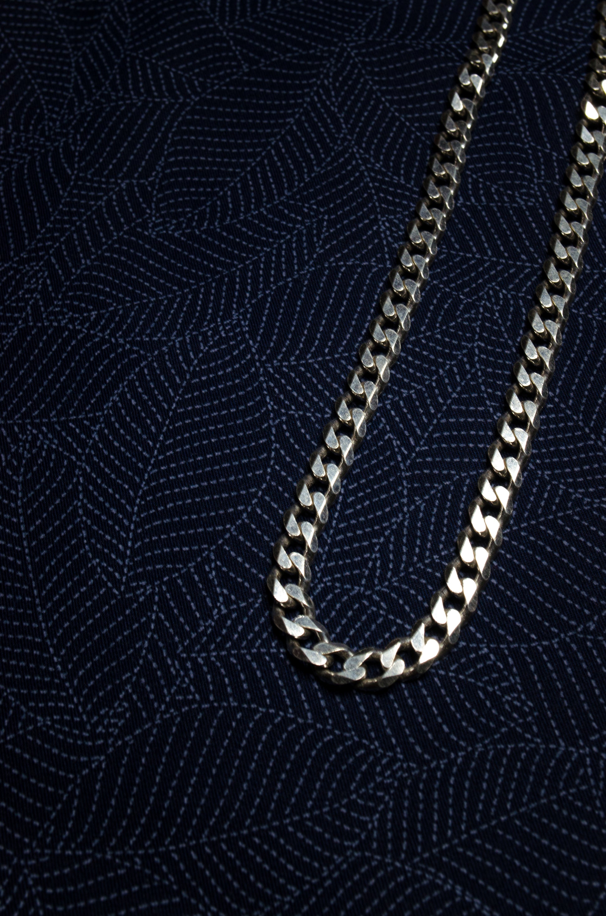 925 Silver Curb Chain for Men - Zubee Silver