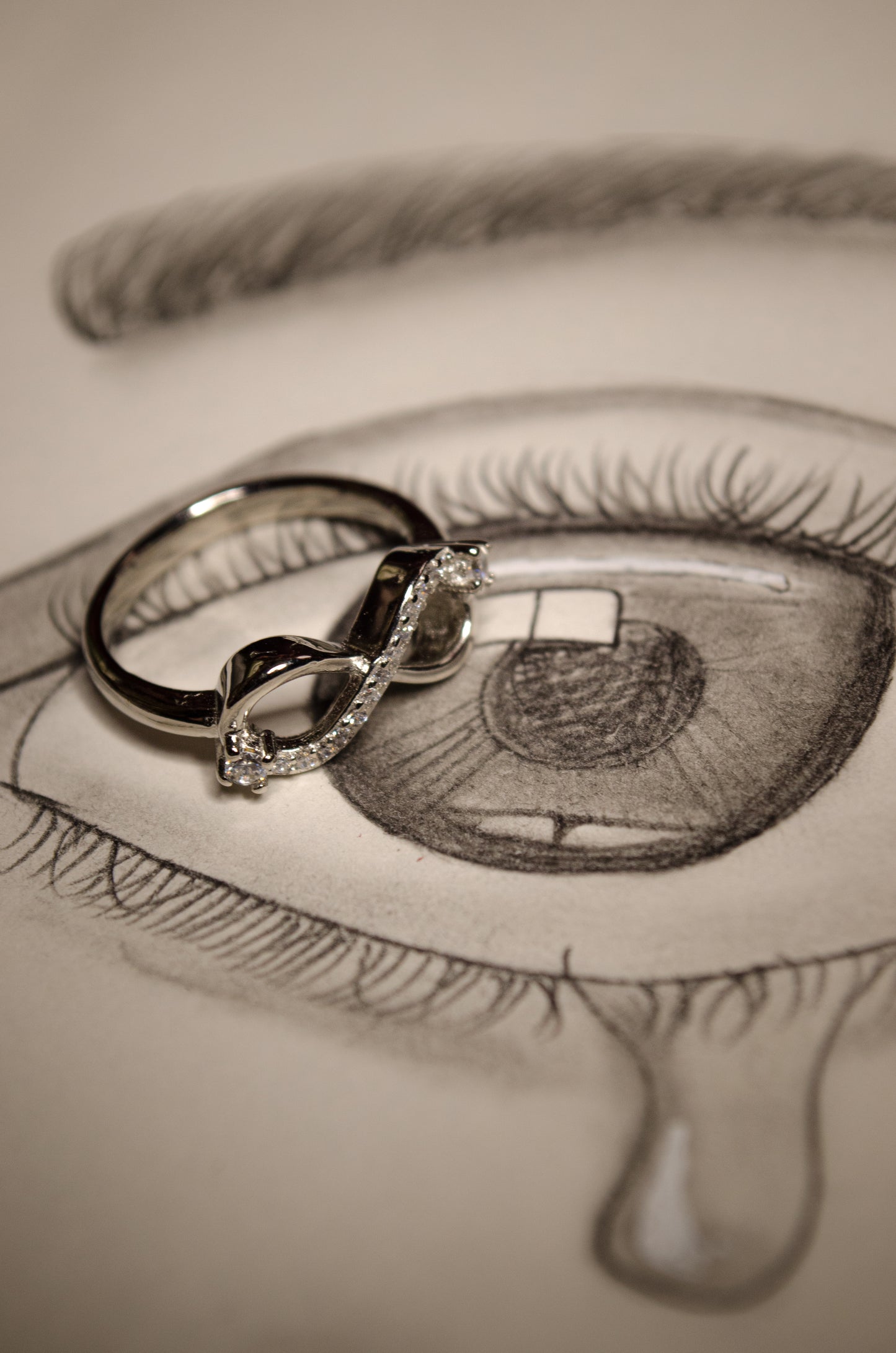 925 Silver Infinity Ring