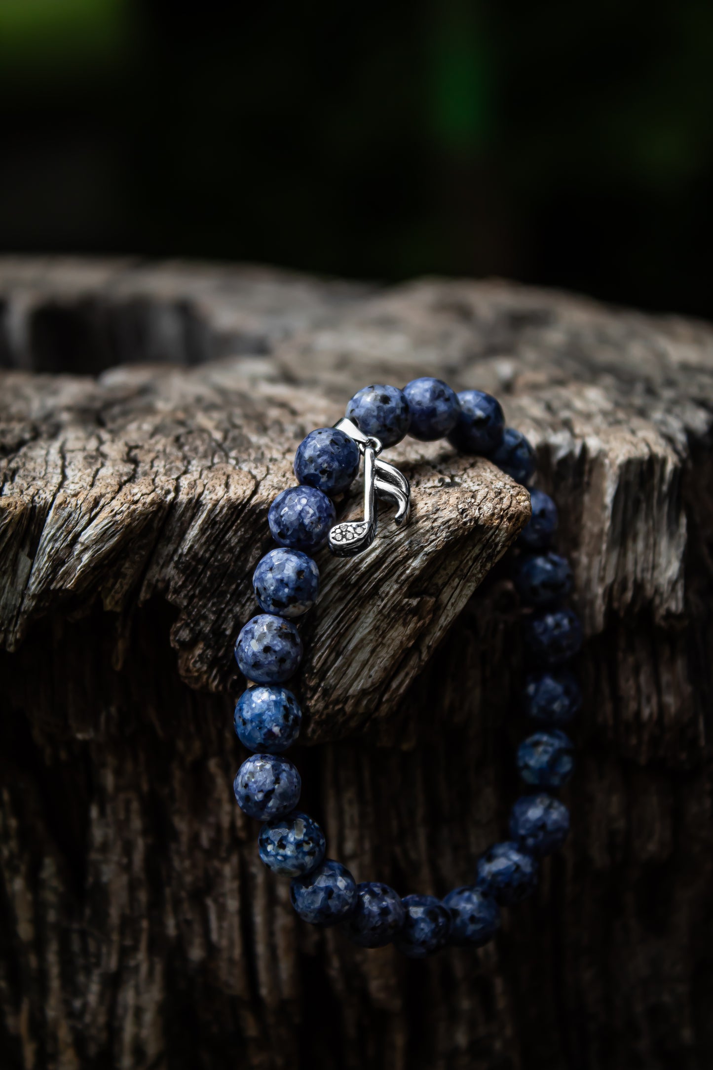 925 Sterling Silver Music Note Charm  Beads Adjustable Bracelet - Zubee SIlver