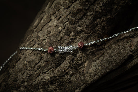 925 Sterling Silver Rakhi Lord Shiva’s Damru Rakhi