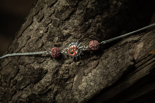 925 Sterling Silver Rakhi Om Rakhi